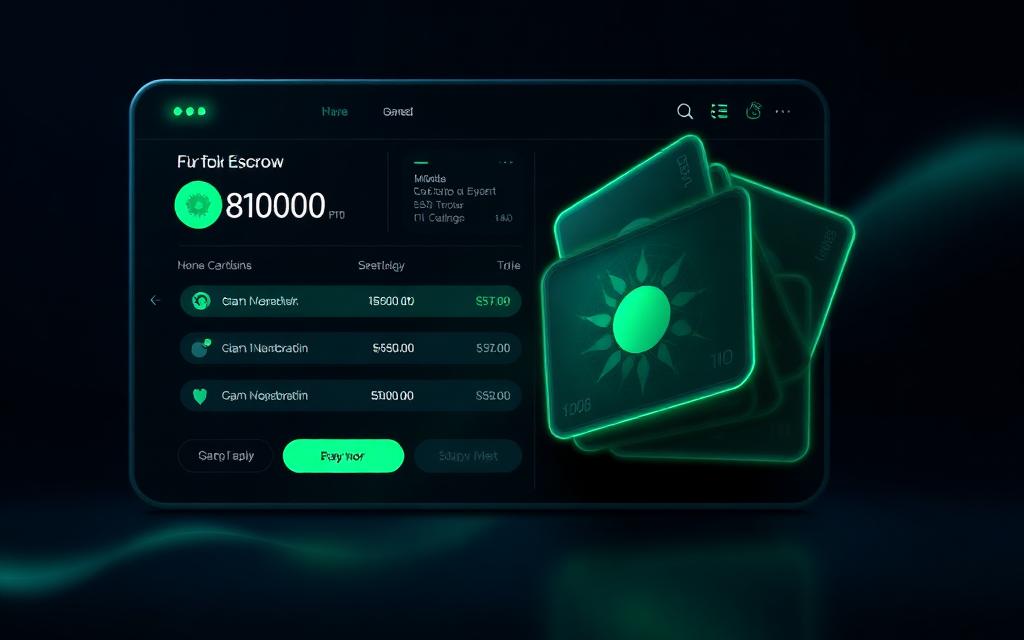 Digital Wallet & Escrow System interface preview